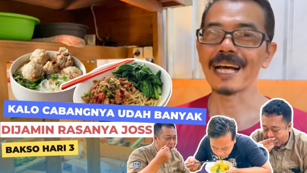 Jumat Berkah, Pedagang Bakso di Pandeglang Bagi-bagi Bakso