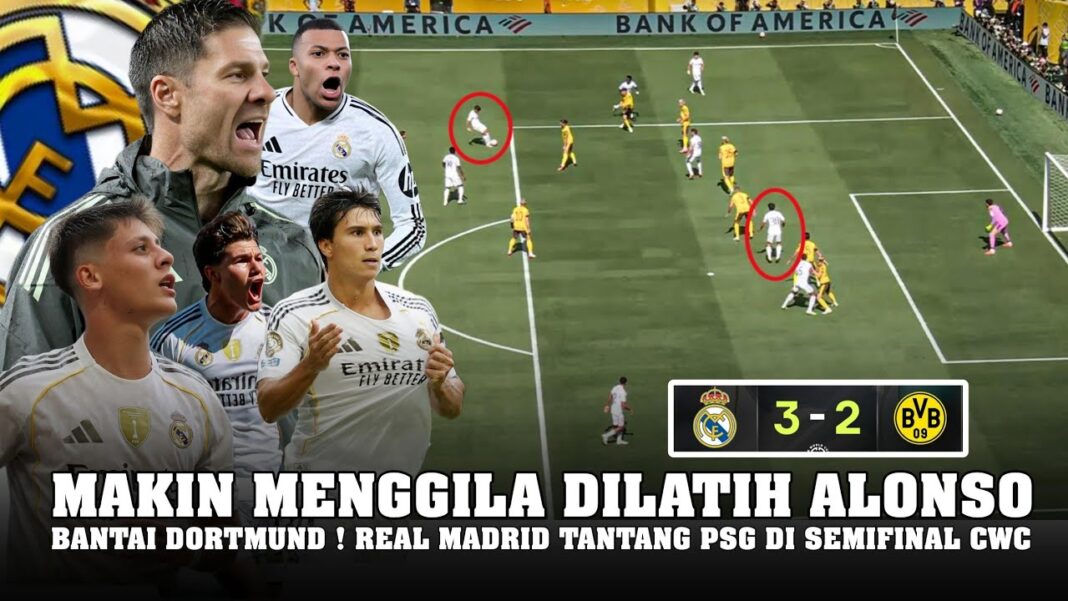 Madrid Tantang PSG di Semifinal
