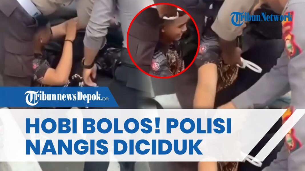 Video: Viral Polisi Nangis Minta Tolong waktu Dijemput Provos di Ternate