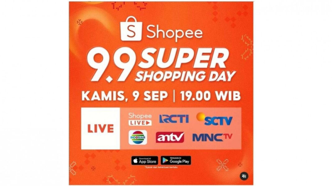Iklan Shopee 9.9 Super Shopping Day Makin Seru