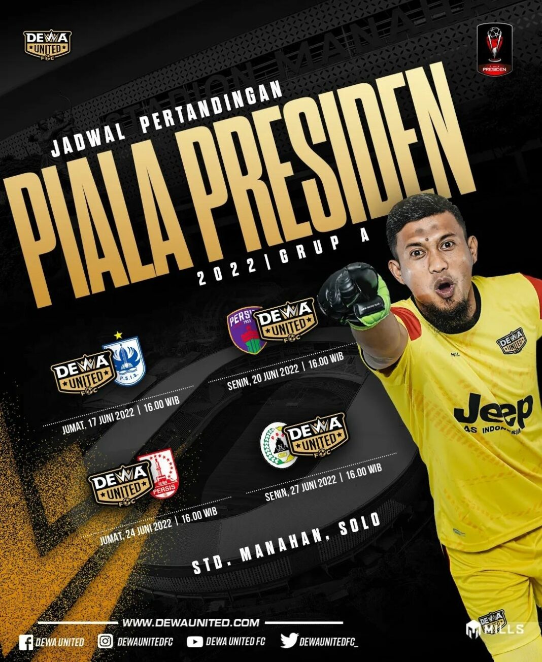 Babak Pertama: Dewa United Banten FC Vs Persebaya Statis Imbang