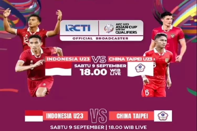 Jadwal FIFA Matchday Indonesia Vs Taiwan: Main Malam Nanti!