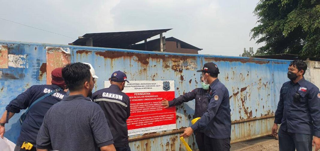 Pabrik Peleburan Baja di Cikande Disegel KLH