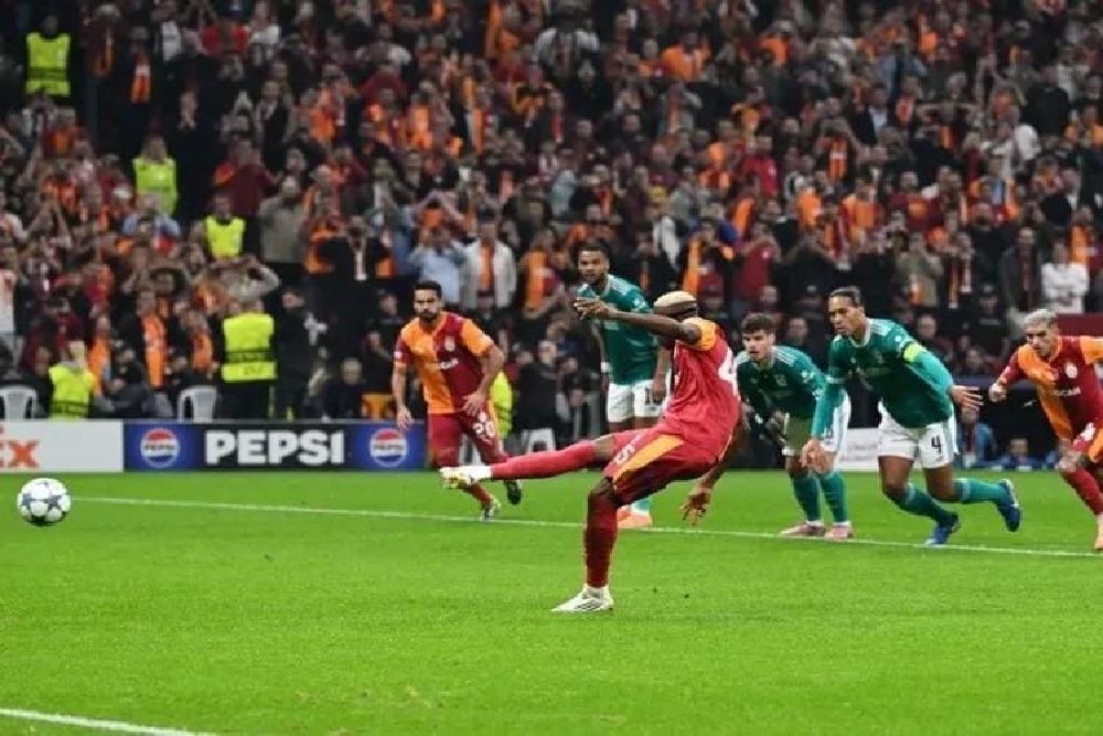 Galatasaray Vs Liverpool: Penalti Osimhen Bikin The Reds Tertinggal
