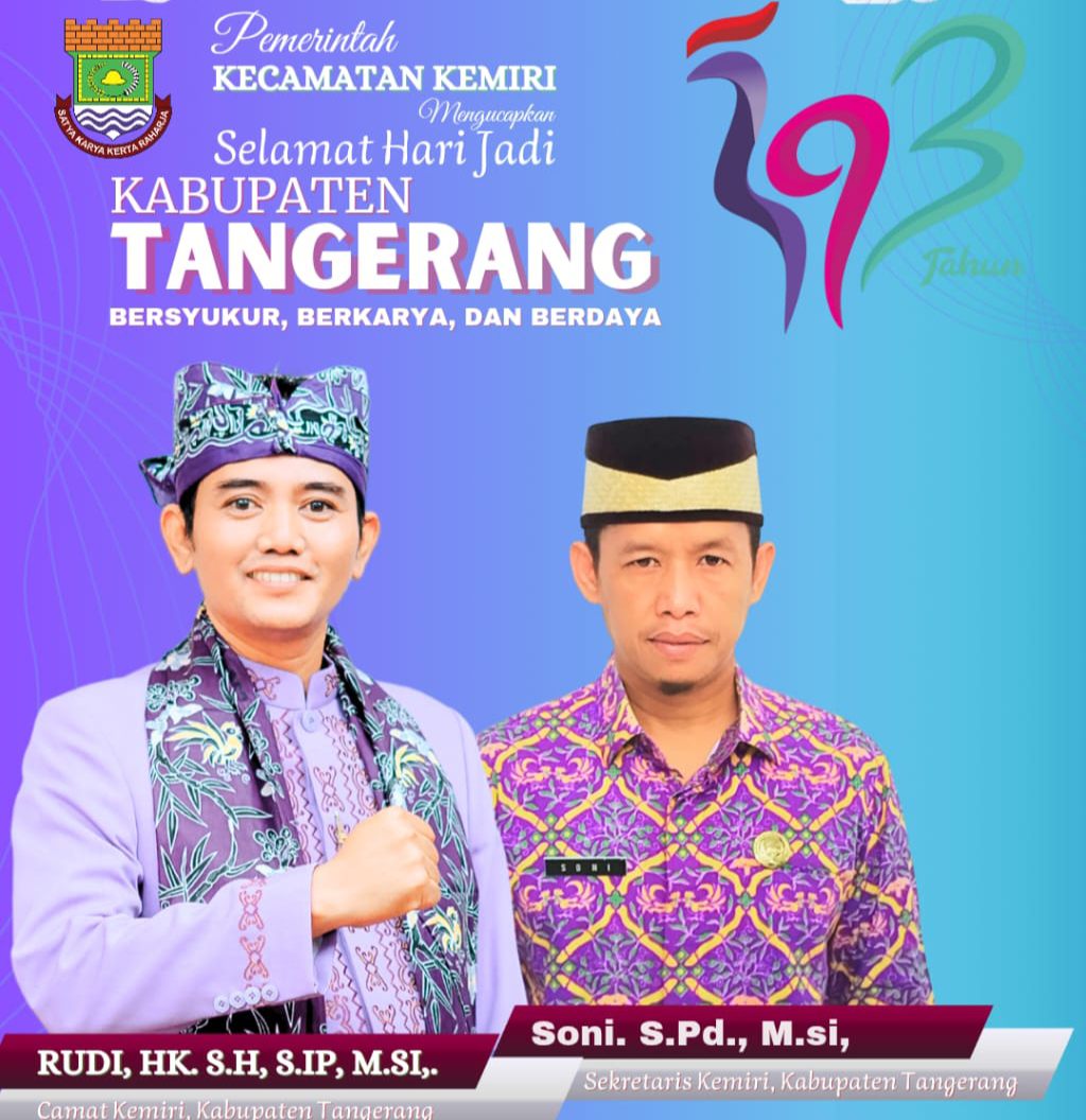 HUT ke-393 Kabupaten Tangerang