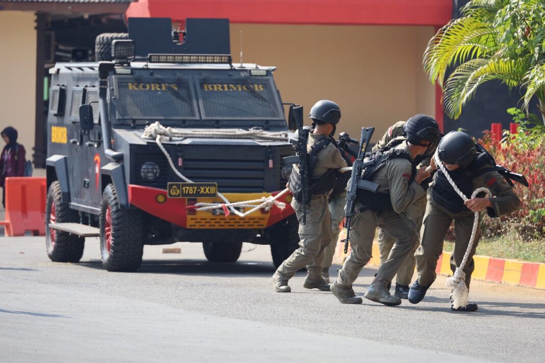 Brimob Polda Banten Gelar Lomba Citraka Tangkas