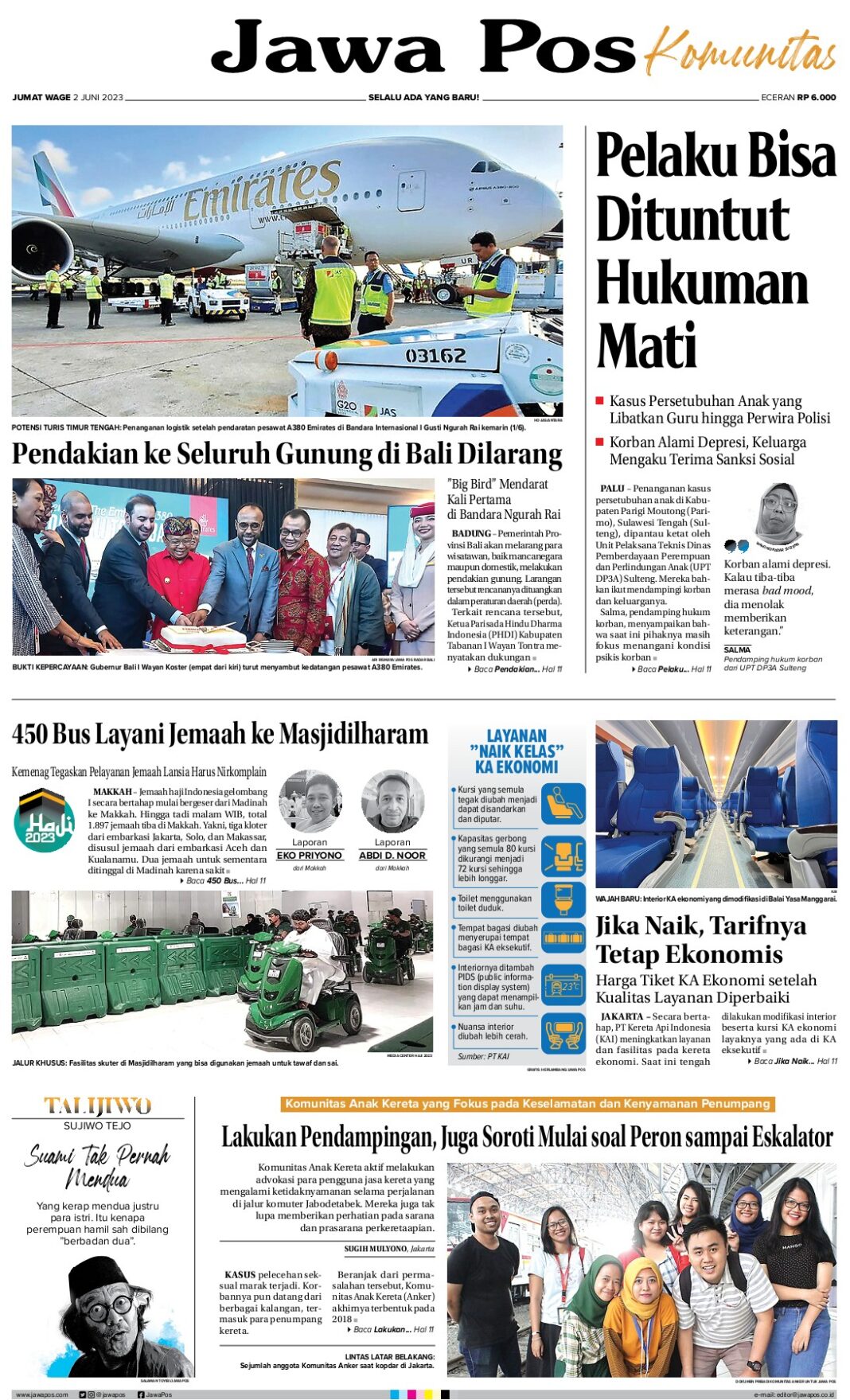 Kapolsek dan Plt Camat Patroli Jalur Pendakian