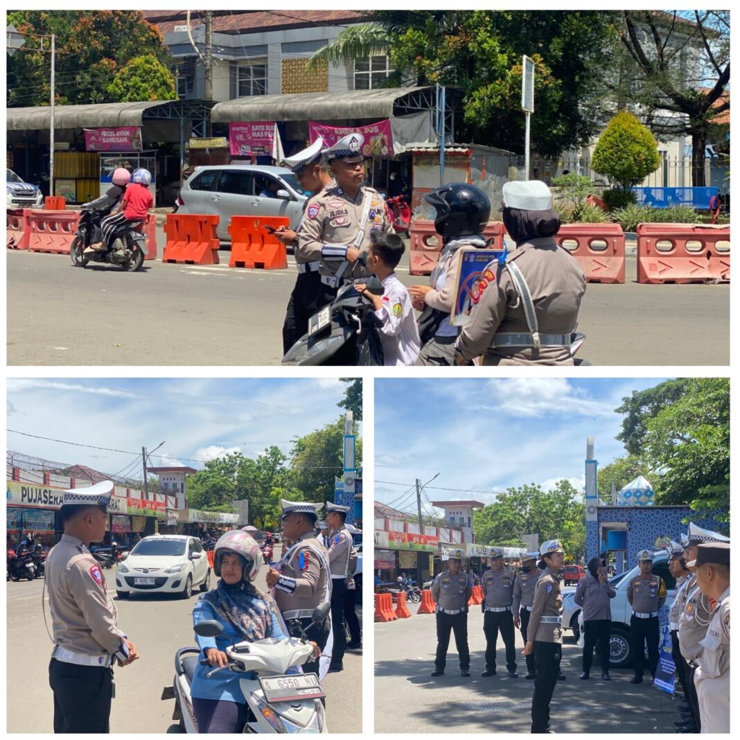 Letak Operasi Zebra Maung di Kota Serang Hari Ini