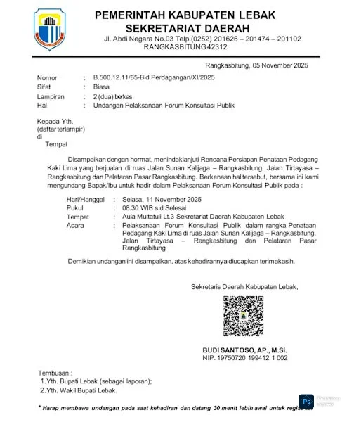 Pemkab Lebak Gelar Forum Konsultasi Publik