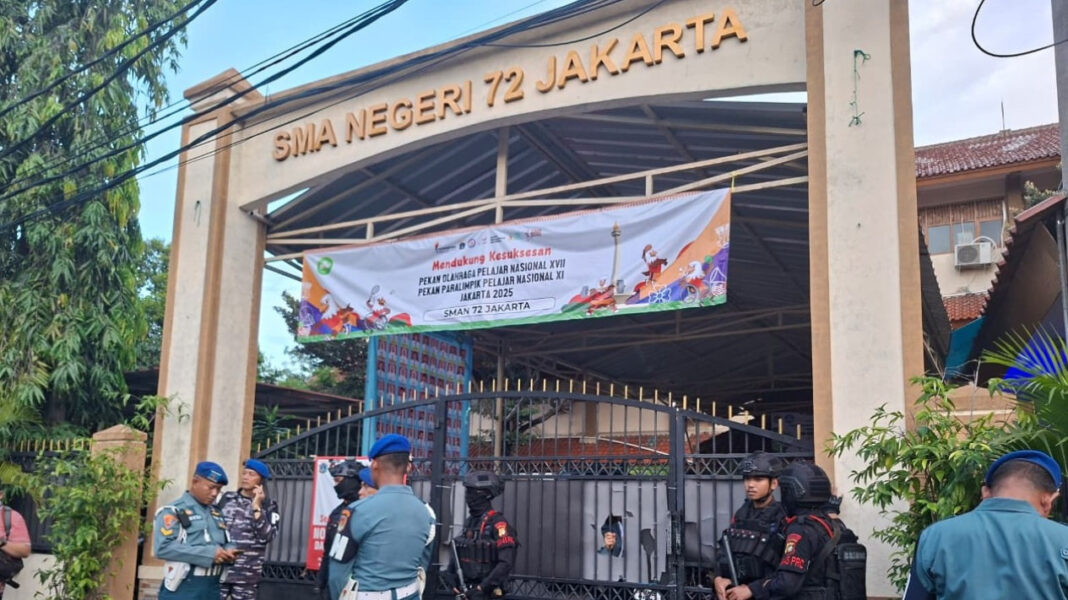 SMAN 72 Jakarta Masih Disterilisasi Usai Ledakan, Siswa Belajar Daring Besok
