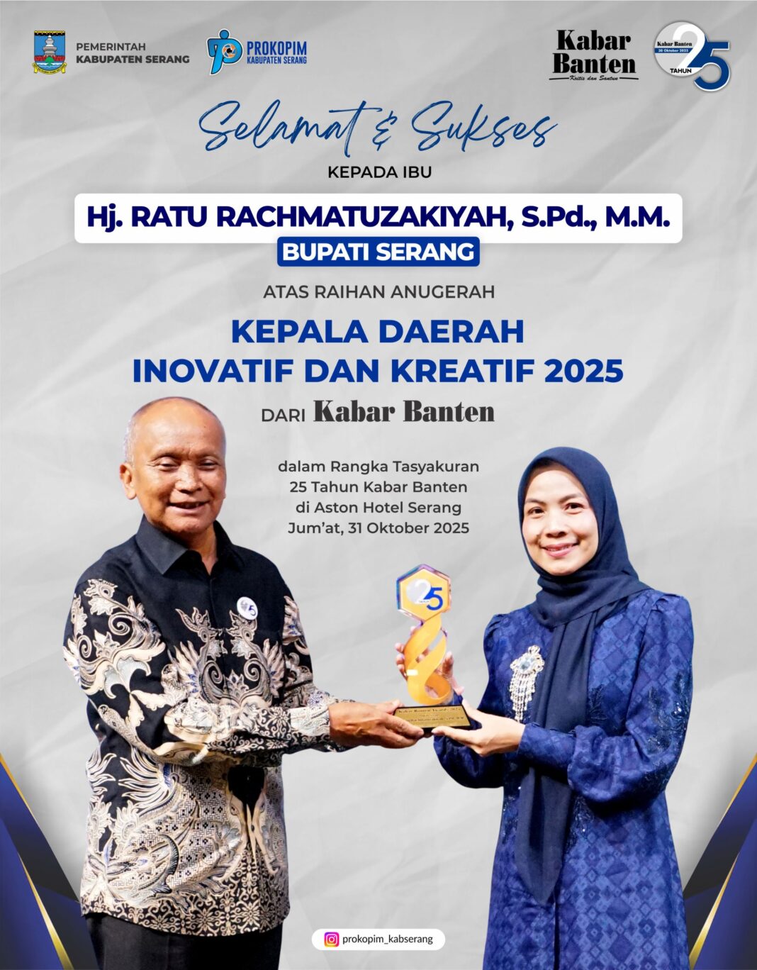 Sudah Berbasis Digital, Warga Kabupaten Serang tidak Perlu Datang Ke Kantor