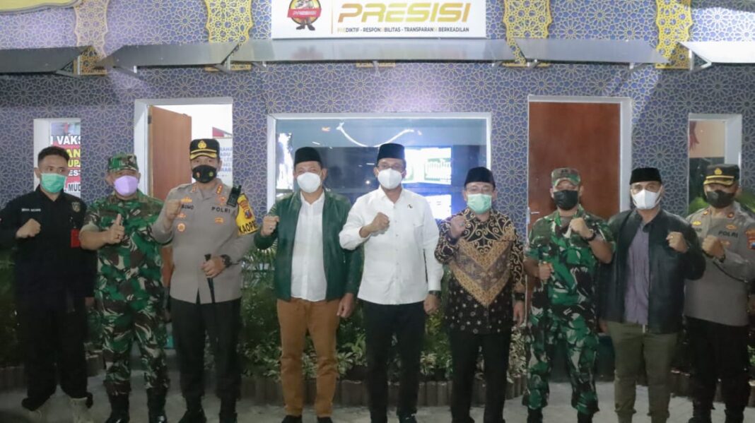 Pastikan Personel Siap Siaga, Bupati dan Forkopimda Pantau Posyan