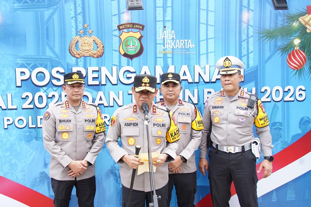 Polres Lebak Siagakan 350 Personel Amankan Perayaan Natal dan Tahun Baru.