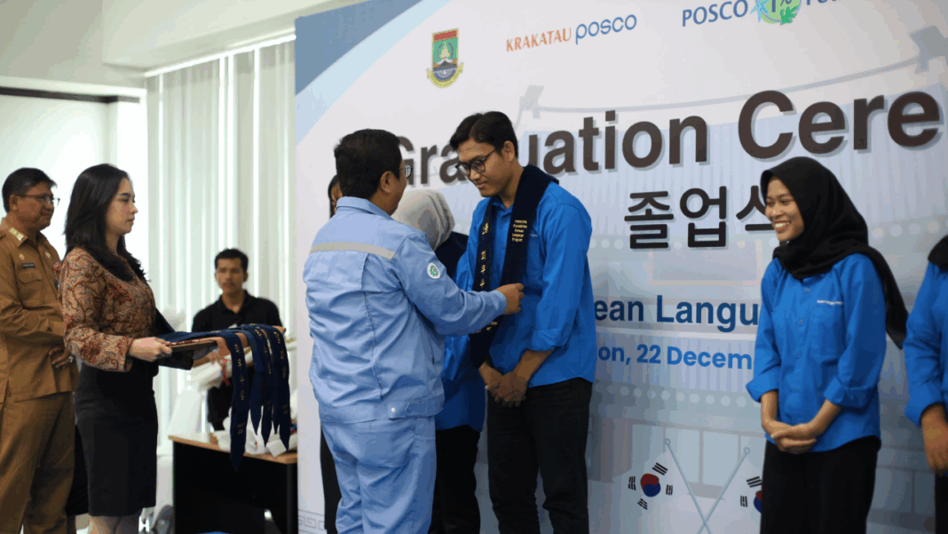 POSCO 1% Foundation Luluskan 82 Peserta Angkatan Pertama Program Bahasa Korea