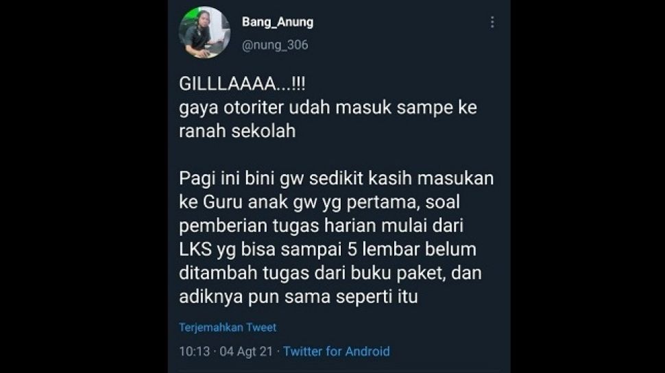 Guru SD di Tangsel Nasihati Muridnya tapi Justru Dipolisikan Ortu