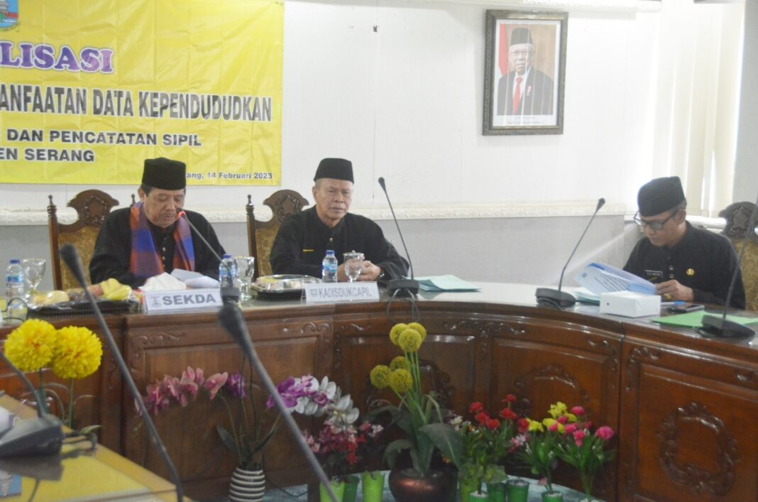 Hak Akses Data Kependudukan buat 16 Kecamatan di Kabupaten Serang