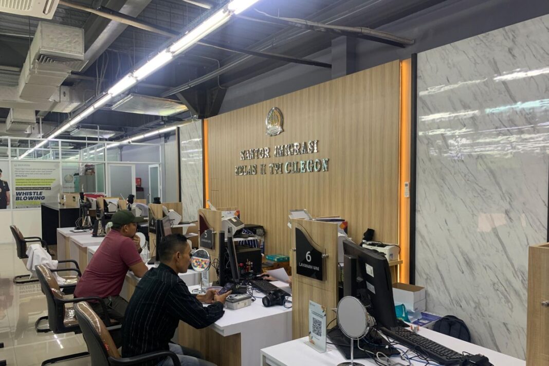 Pelayanan Paspor Simpatik oleh Imigrasi Serang