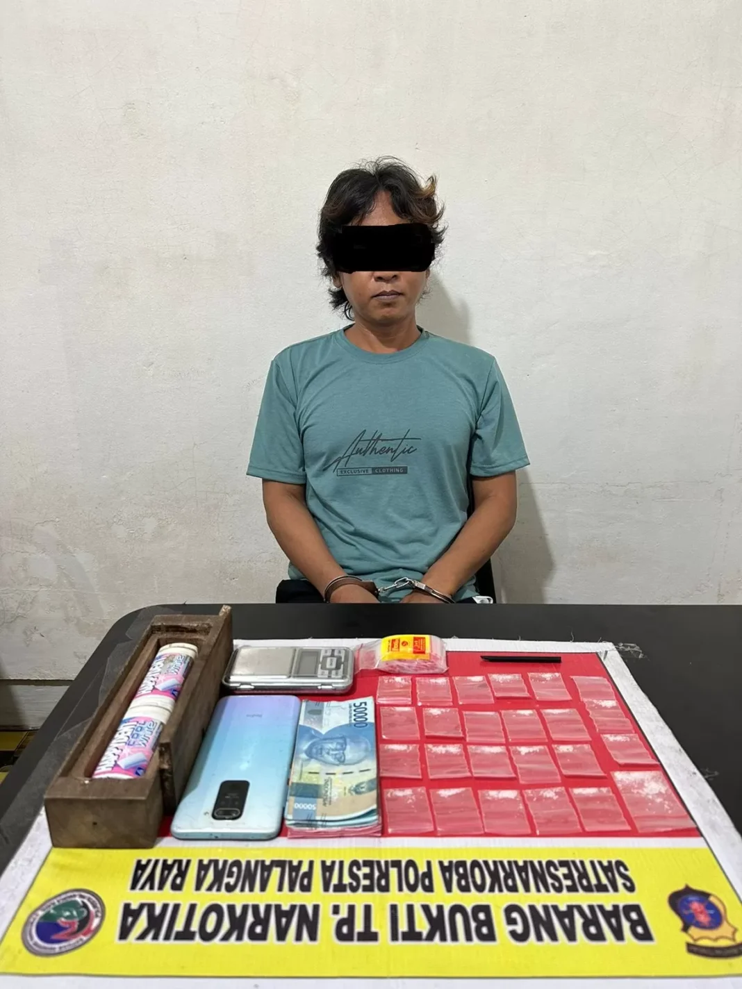 Polres Serang Tangkap Buronan Pemasok Sabu