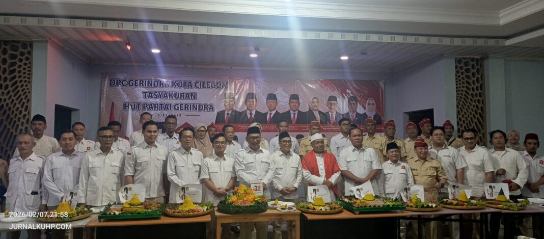 DPC Gerindra Cilegon Gelar Aksi Indonesia Sejuk