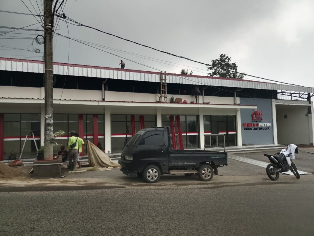 Lima Kopdes Merah Putih di Kabupaten Serang Dibangun