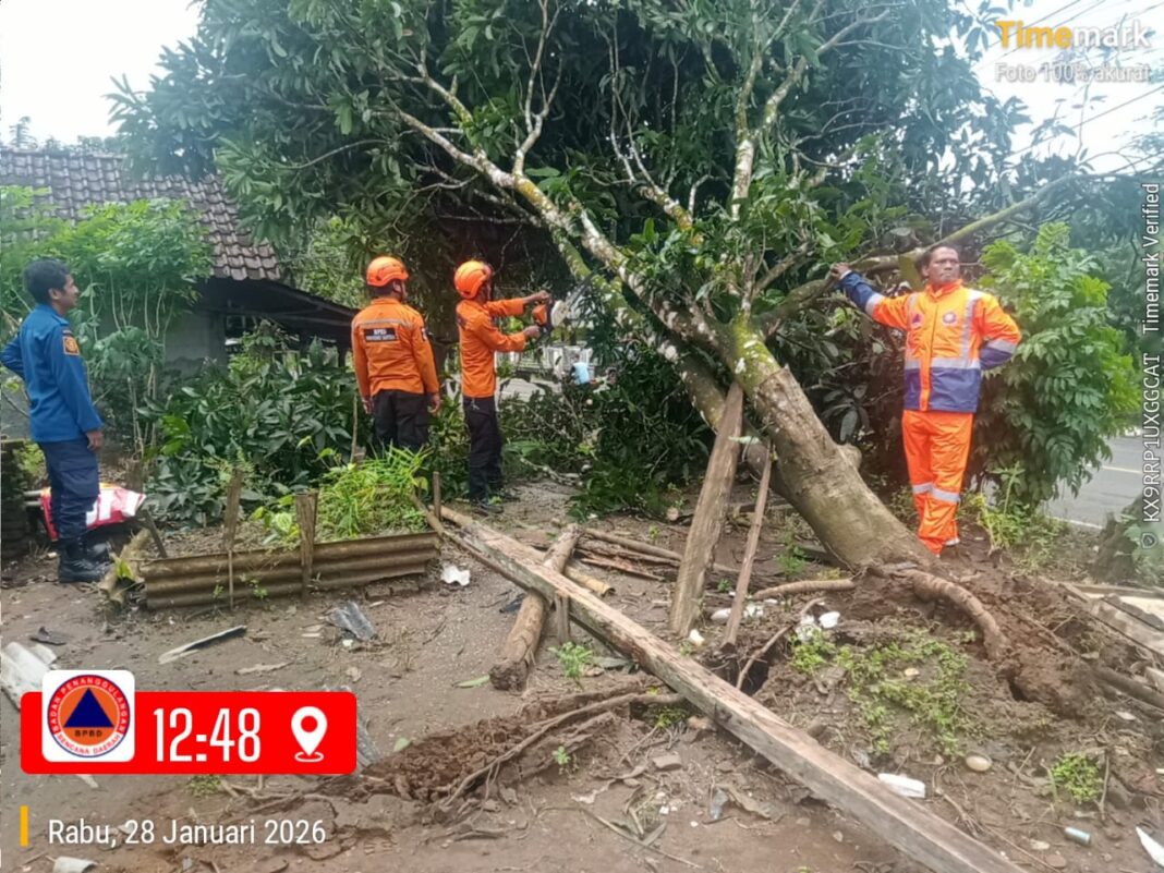 Puting Beliung Menerjang Pandeglang