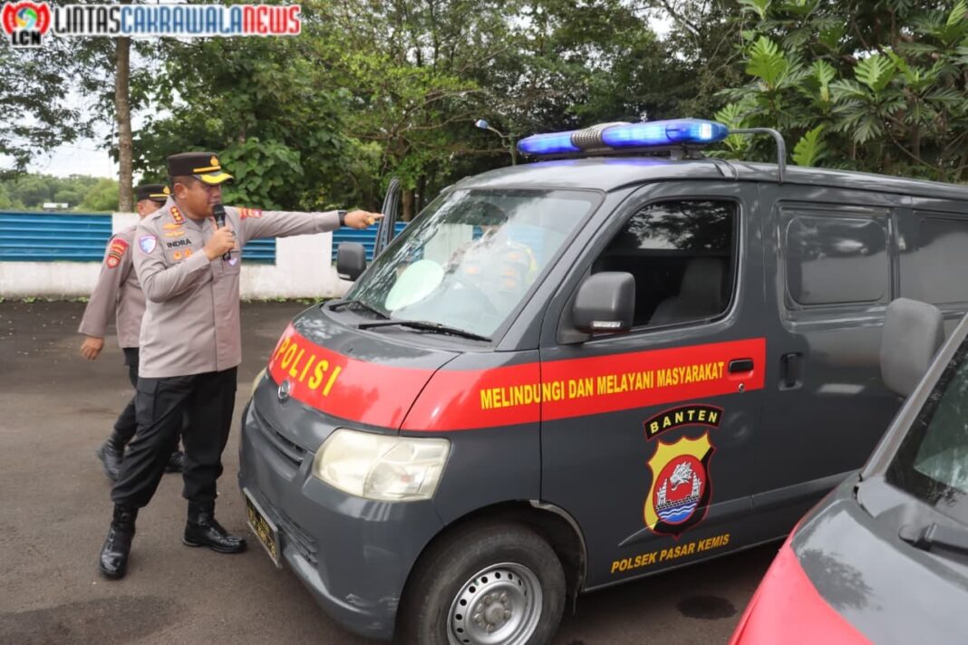 Kapolresta Tangerang Cek Kesiapan Kendaraan Dinas