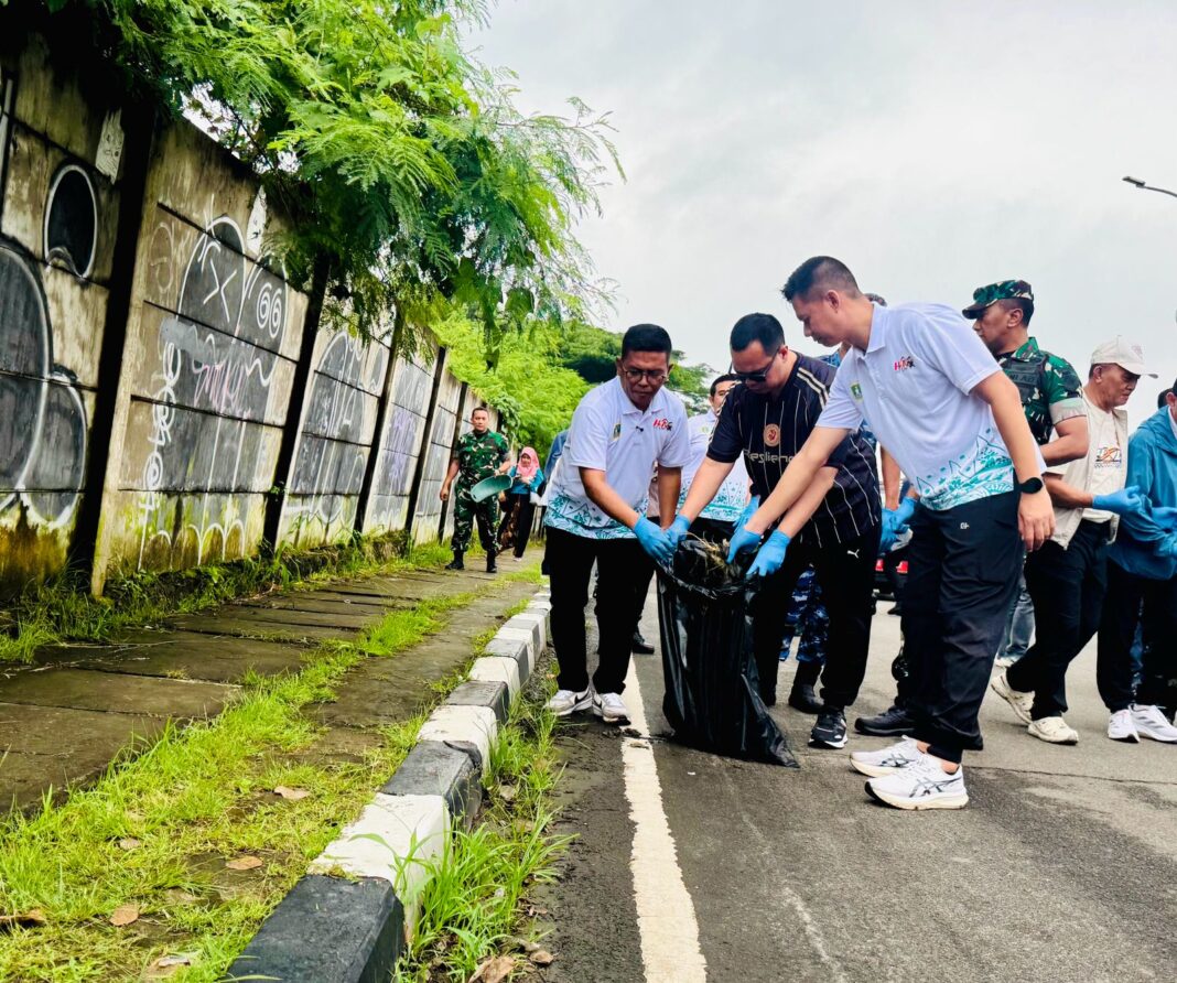 Seremoni HUT Kota Tangerang ke-33 Diwarnai Aksi Mahasiswa