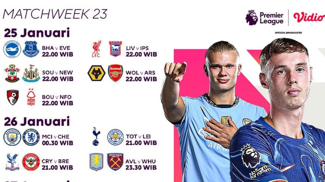 Tautan Siaran Langsung Liga Inggris: MU Vs Crystal Palace